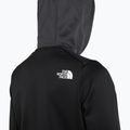 Felpa da trekking da donna The North Face Reaxion Fleece P/O Hoodie nero/grigio asfalto 7