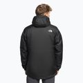 Giacca da pioggia da uomo The North Face Quest Insulated nero/bianco 4