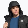 Giacca da pioggia da uomo The North Face Quest Insulated nero/bianco 5