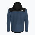 Felpa da trekking da uomo The North Face Alpine Polartec 200 FZ con cappuccio blu scuro/nero 6