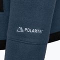 Felpa da trekking da uomo The North Face Alpine Polartec 200 FZ con cappuccio blu scuro/nero 8