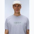 T-shirt uomo Napapijri S-Box Logo light grey melange 3