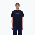 T-shirt uomo Napapijri S-Box Logo navy blue
