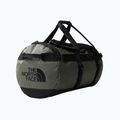 The North Face Base Camp Duffel M 71 l nuova borsa da viaggio taupe verde/nero