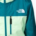 Giacca da sci per bambini The North Face Teen Snowquest Plus Insulated verde patina 3