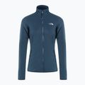 Felpa trekking donna The North Face 100 Glacier FZ summit navy