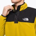 Felpa trekking da uomo The North Face Homesafe Snap Neck Fleece Pullover oro minerale 6