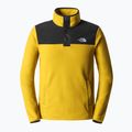 Felpa trekking da uomo The North Face Homesafe Snap Neck Fleece Pullover oro minerale 8
