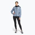 Felpa trekking donna The North Face Alpine Polartec 200 FZ con cappuccio folk blu/nero 2