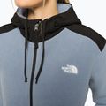 Felpa trekking donna The North Face Alpine Polartec 200 FZ con cappuccio folk blu/nero 6