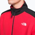 Felpa da trekking da uomo The North Face Alpine Polartec 200 FZ tnf rosso/nero 6