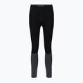 Pantaloni termici da uomo icebreaker ZoneKnit 200 nero/jet heather/cb 7