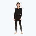 Pantaloni termici da donna Icebreaker ZoneKnit 260 nero/jet hthr/cb 5