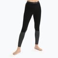 Pantaloni termici donna icebreaker ZoneKnit 200 nero/jet heather/cb