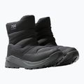 Stivali da neve da donna The North Face Nuptse II Bootie WP nero/grigio asfalto 11