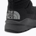 Stivali da neve da donna The North Face Nuptse II Bootie WP nero/grigio asfalto 8