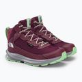 Scarponcini da trekking per bambini The North Face Fastpack Hiker Mid WP rosso violetto/zenzero selvatico 5