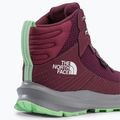 Scarponcini da trekking per bambini The North Face Fastpack Hiker Mid WP rosso violetto/zenzero selvatico 8