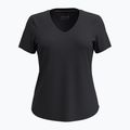 Maglia da trekking Smartwool Active Ultralite V-Neck donna nero