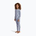 Pantaloni termici bambini icebreaker Merino 200 Oasis Bear Tour zinc blue/aop 4