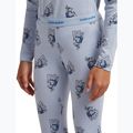Pantaloni termici bambini icebreaker Merino 200 Oasis Bear Tour zinc blue/aop 6