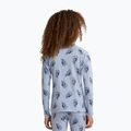 Felpa termica bambini Icebreaker Merino 200 Oasis Crewe Bear Tour Zinc Blue/Aop 6