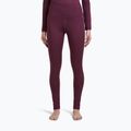 Pantaloni termici da donna Icebreaker Merino 200 Oasis High Rise Leggins dark berry