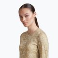 Longsleeve da donna icebreaker Merino 200 Oasis Crewe Moss Bloom cumin/undyed/aop 6
