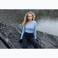 Felpa termica donna Icebreaker 200 Oasis Crewe Zinc Blue 8