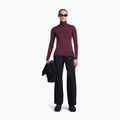 Felpa termica donna Icebreaker 200 Oasis Crewe Dark Berry 2