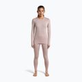 Felpa termica donna Icebreaker 260 Tech Crewe Pink Quartz 4