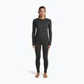 Pantaloni termici da donna icebreaker Merino 260 Tech Vertex High Rise black/snow 2