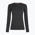 Felpa termica donna Icebreaker Merino 260 Tech Vertex Crewe Black/Snow 5