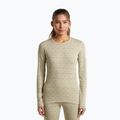 Felpa termica donna Icebreaker Merino 260 Tech Vertex Crewe Undyed/Cumin
