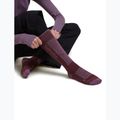 Calze da sci da donna Icebreaker Merino Ski+ Ultralight OTC berry/grey plum/zinc blue 4
