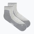 Calze da donna Icebreaker Merino Hike+ Light Mini blizzard heather/alloy