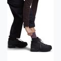 Calze da donna Icebreaker Merino Hike+ Ultralight Quarter grey plum/bittersweet 5
