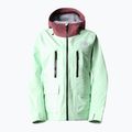 Giacca da snowboard da donna The North Face Dragline verde patina/zenzero selvatico 12