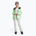 Giacca da snowboard da donna The North Face Dragline verde patina/zenzero selvatico 2