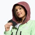 Giacca da snowboard da donna The North Face Dragline verde patina/zenzero selvatico 5