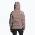Piumino da donna The North Face Belleview Stretch Down Hoodie grigio intenso 2