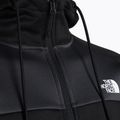 Felpa da trekking da uomo The North Face Reaxion Fleece F/Z Hoodie nero/grigio asfalto 4