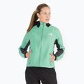 Giacca softshell da donna The North Face AO Softshell Hoodie wasabi/grigio asfalto/nero