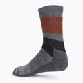 Smartwool Everyday Blocked Stripe Crew calzini da trekking grigi SW001940052 2