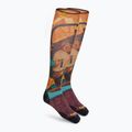 Calzini Smartwool Ski Zero Cushion Memory Quilt Print OTC arancione da uomo SW001917150