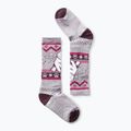 Calze Smartwool per bambini Wintersport Full Cushion Polar Bear Pattern OTC purple eclipse 6