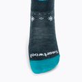 Calzini Smartwool per bambini Wintersport Full Cushion Polar Bear Pattern OTC blu notte 5