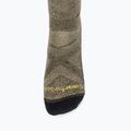 Smartwool Mountaineer Max Cushion Tall Crew calze da trekking in oliva militare 4