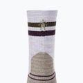 Calze da trekking da donna Smartwool Hike Light Cushion Tube Stripe Crew purple eclipse 3