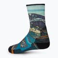 Calze da trekking donna Smartwool Hike Light Cushion Icy Range Print Crew colorate SW001988150 2